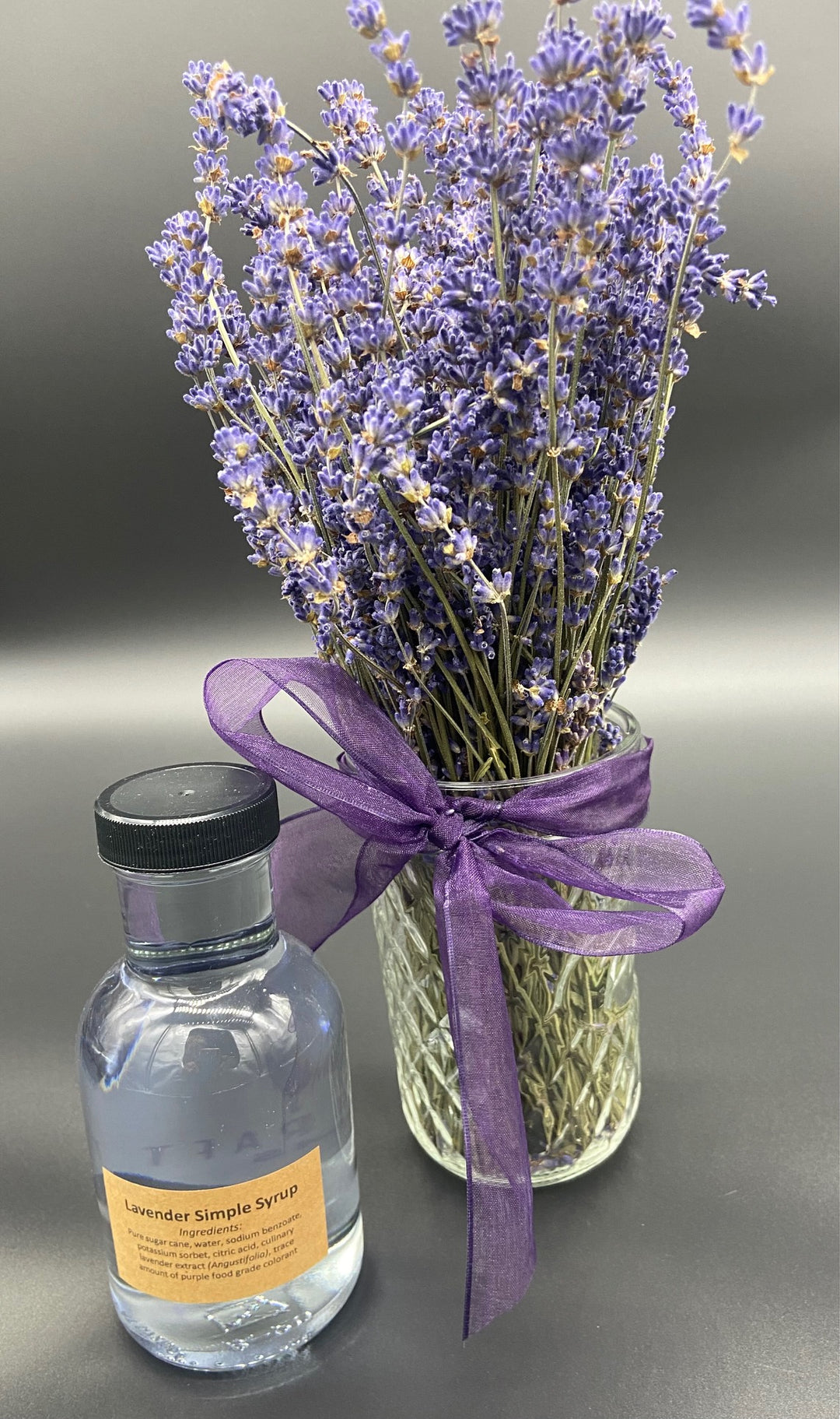 Lavender Simple Syrup Wadecraft Farms