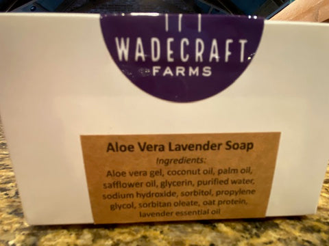 Lavender Aloe Vera Soap